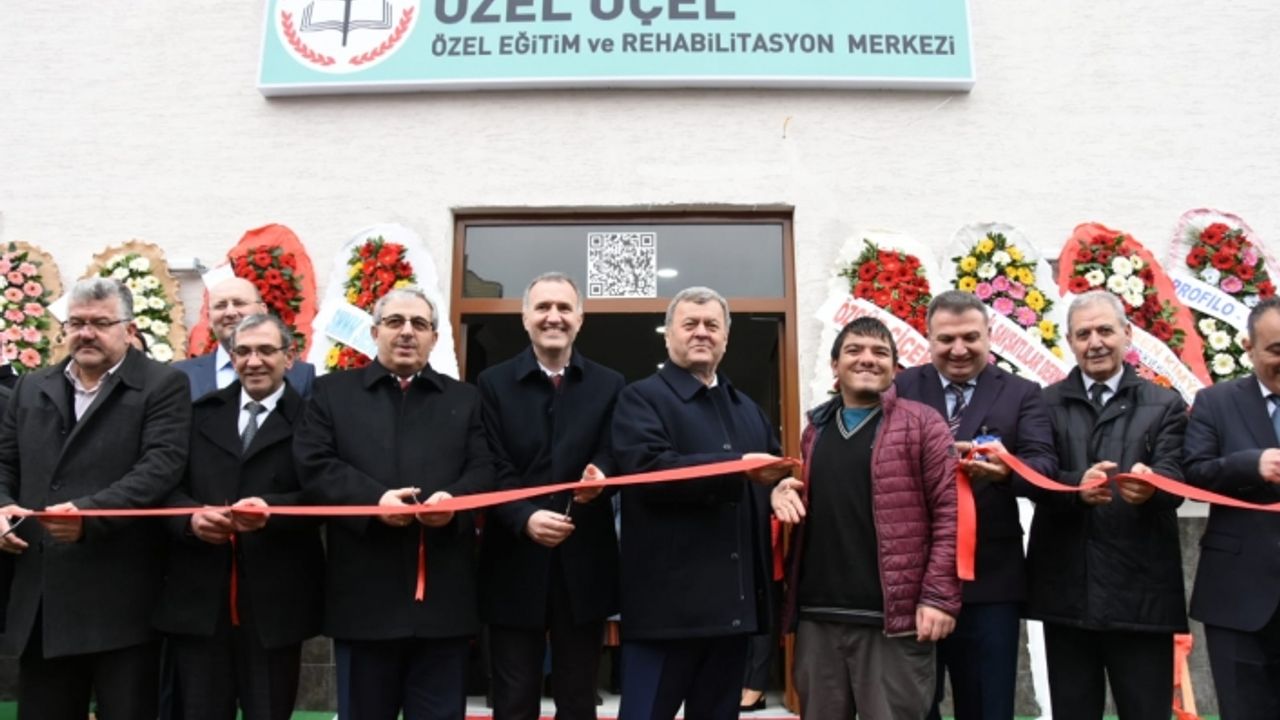 ÜÇEL REHABİLİTASYONUN EK BİNASI TÖRENLE AÇILDI