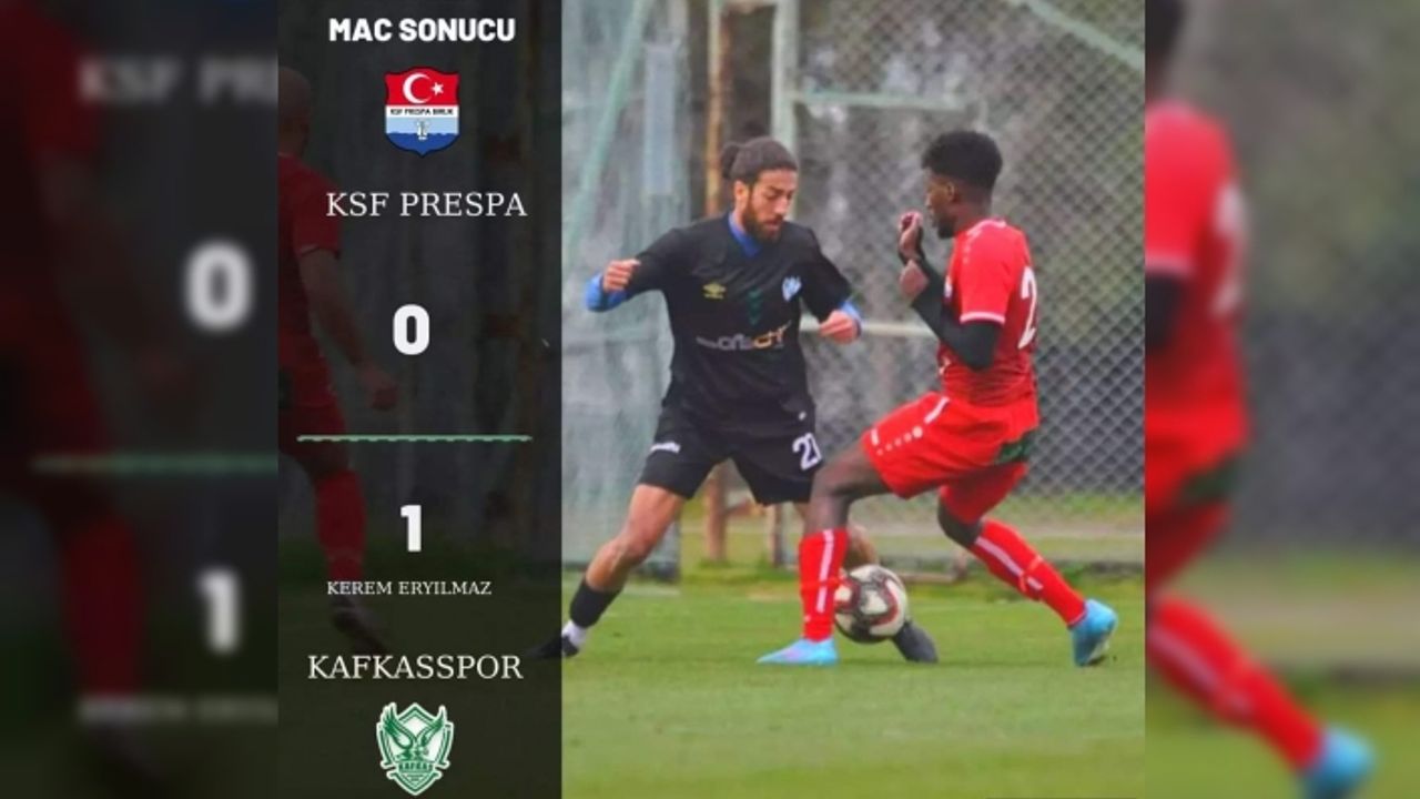 Kafkasspor, İsveç takımını dize getirdi