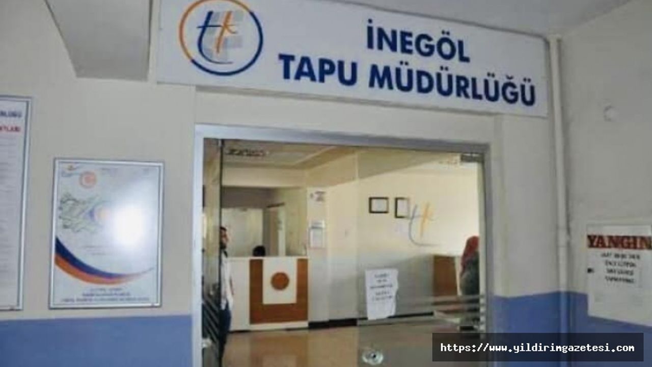 İNEGÖL TAPU MÜDÜRLÜĞÜ TÜRKİYE’DE 41. SIRADA