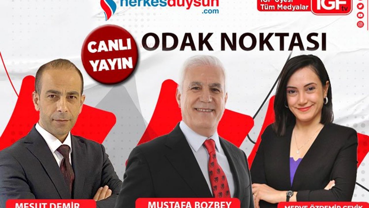 CHP Bursa Büyükşehir Belediye Başkan adayı Mustafa Bozbey 'Odak Noktası'nda (CANLI)