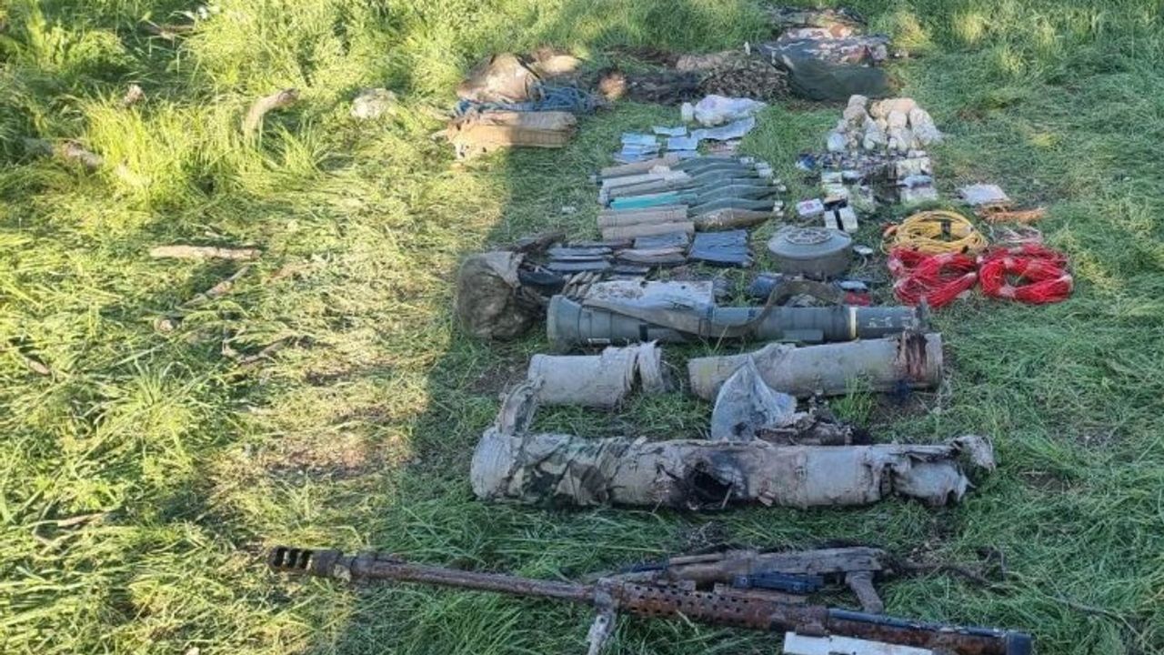 Pençe Kilit'te son operasyonda ele geçirilenler listelendi