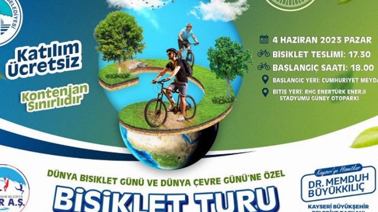 Dünya Bisiklet Günü Kayseri'de de kutlanacak