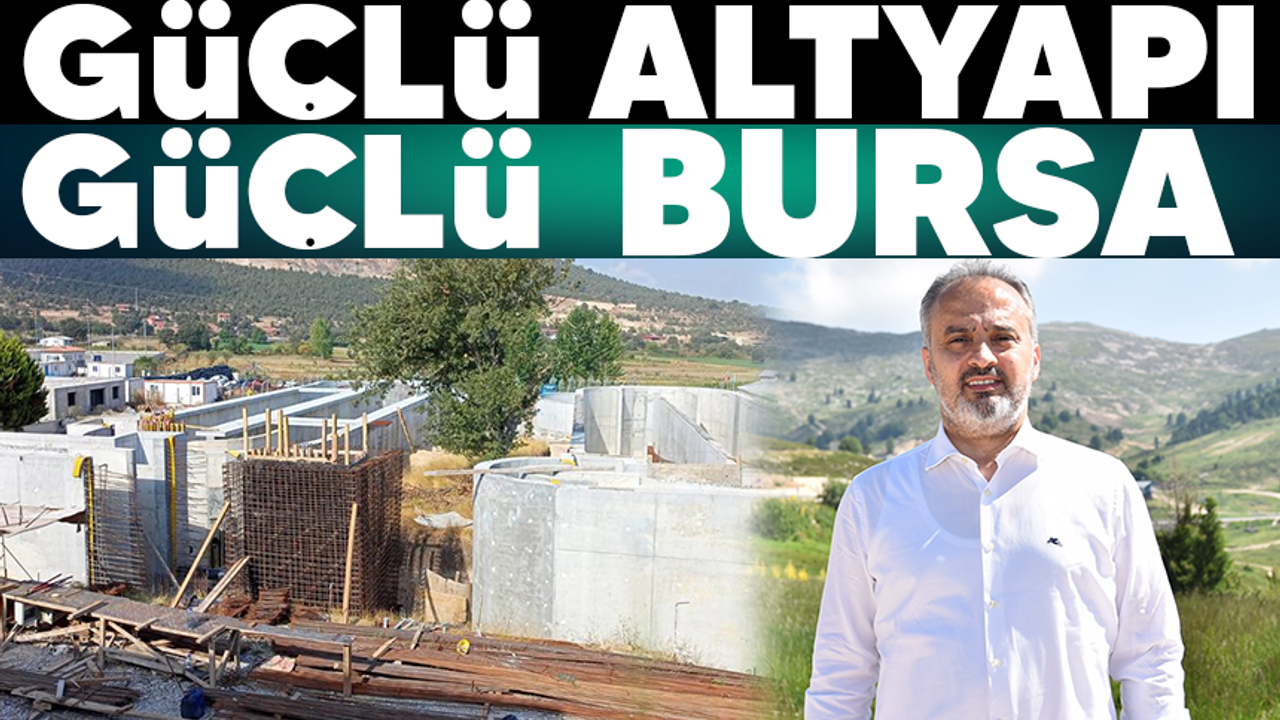 Bursa'da atık sularına modern arıtma