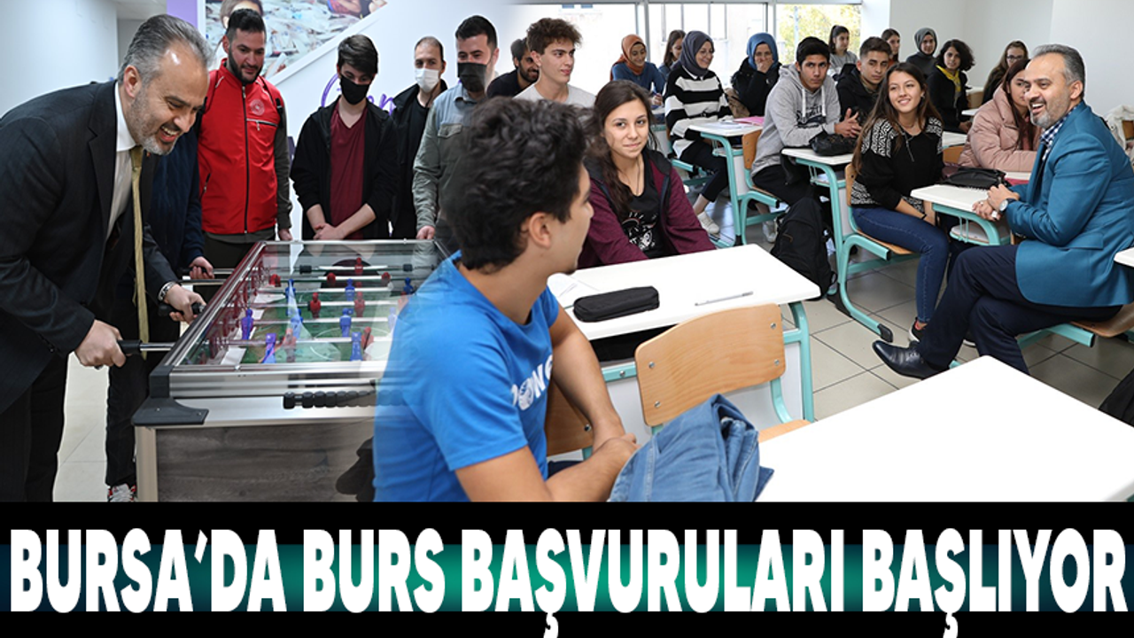 Öğrencilere duyurulur: Bursa'da burs başvuruları başlıyor