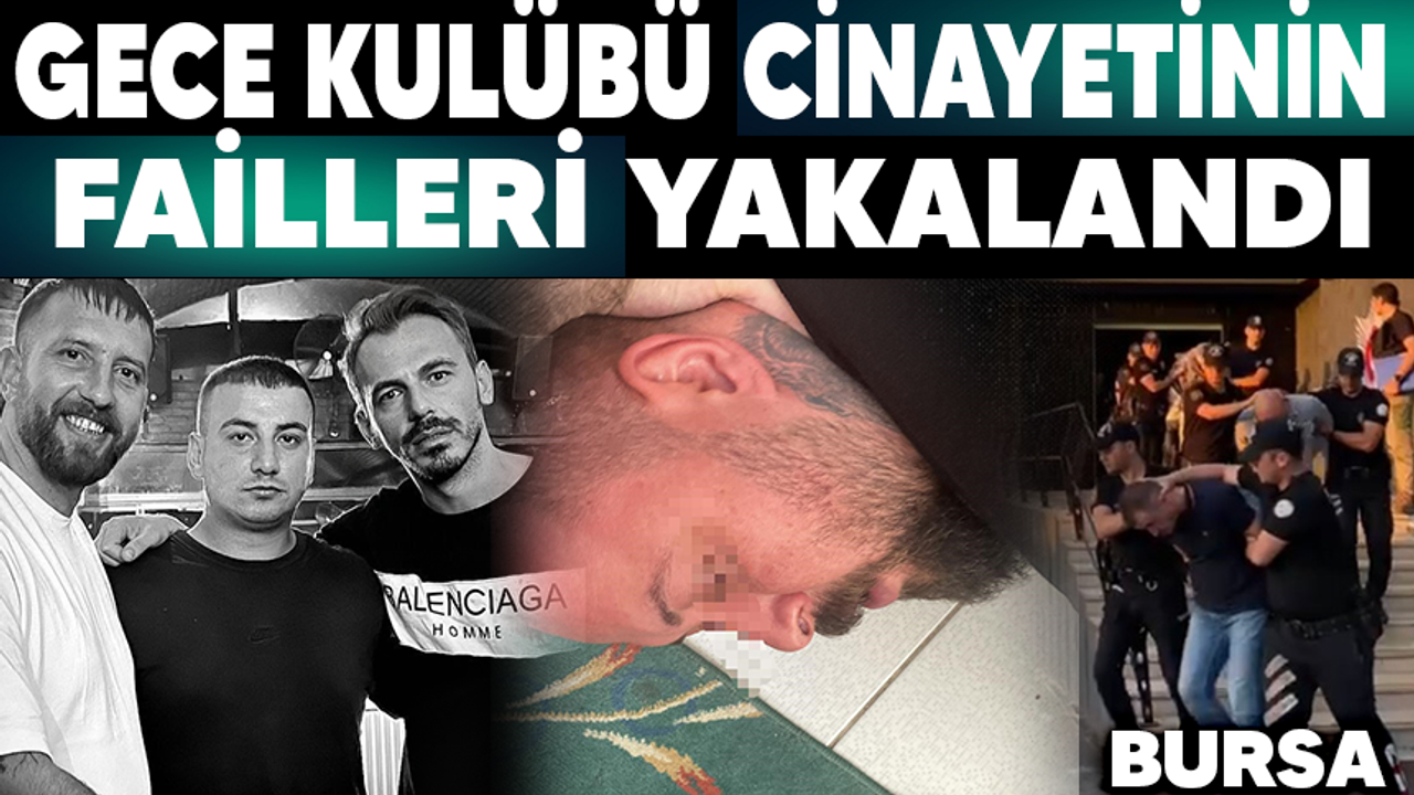 Bar cinayeti faili kaçacağını düşündü ama Bursa polisi onu yakaladı