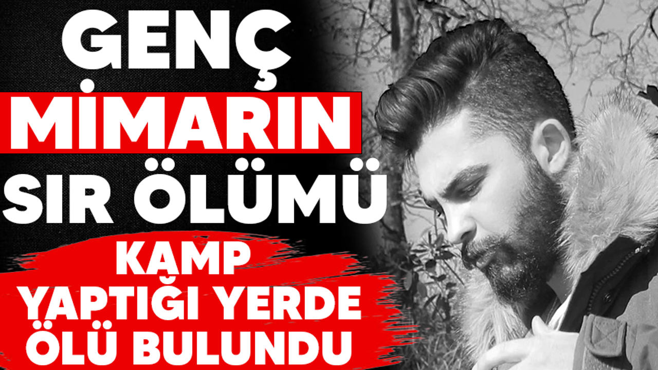 Genç mimarın sır ölümü!