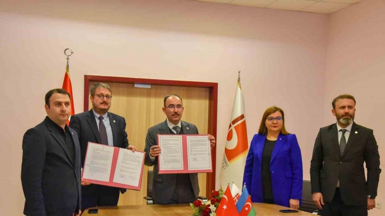 BŞEÜ ile Azerbaycan arasında yeni bir iş birliğine imzalar atıldı