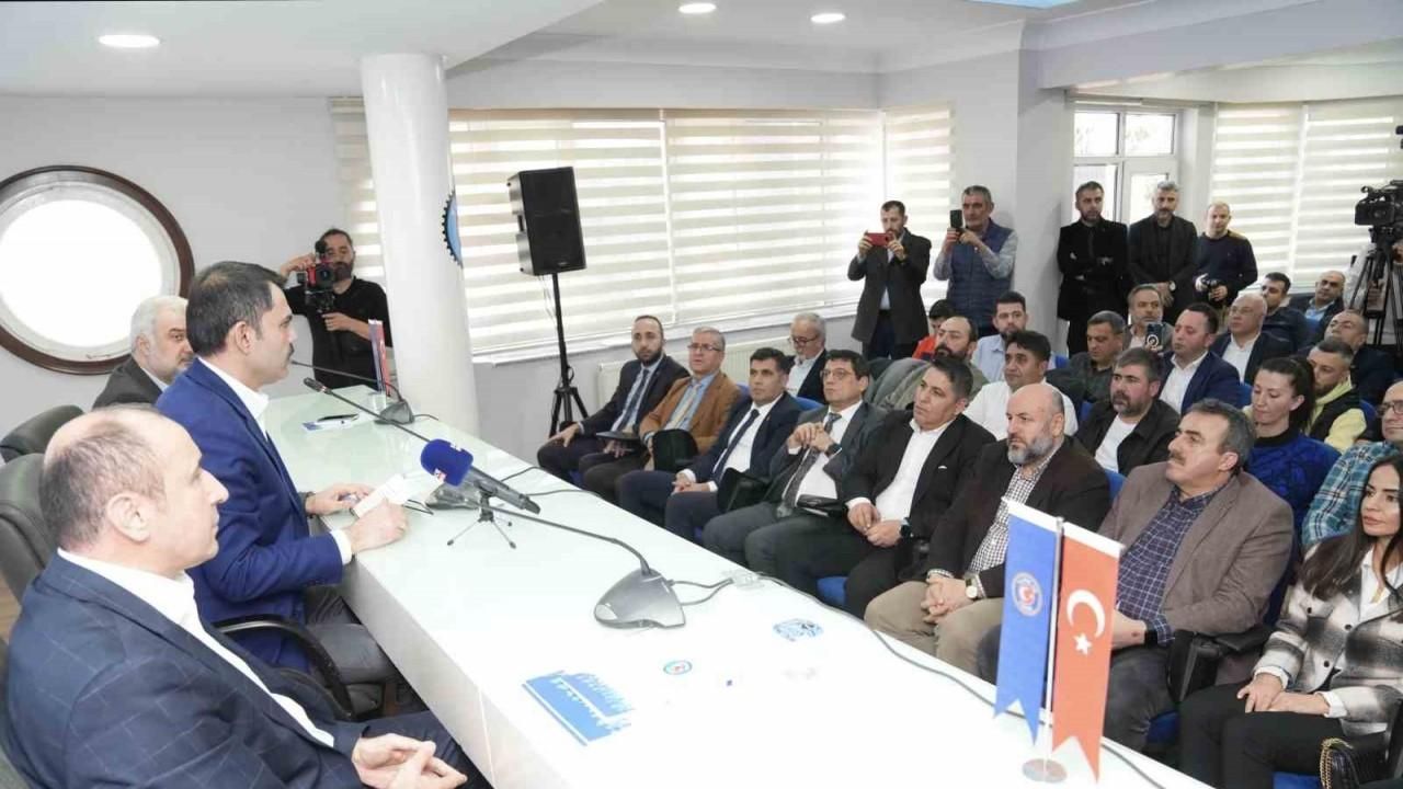 İBB Başkan Adayı Murat Kurum: "İşçimizle birlikte işçimizin haklarını gözeten tarafta olacağız”