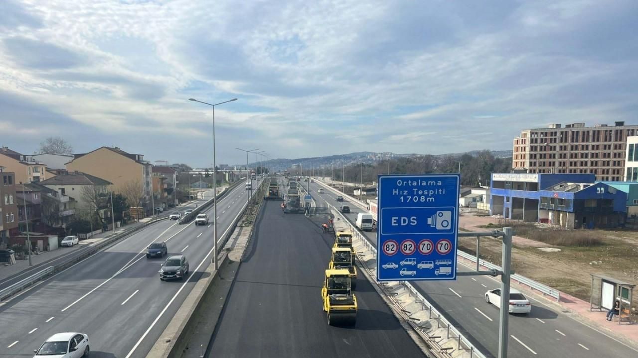 Stadyum yolunda İstanbul istikameti trafiğe açıldı