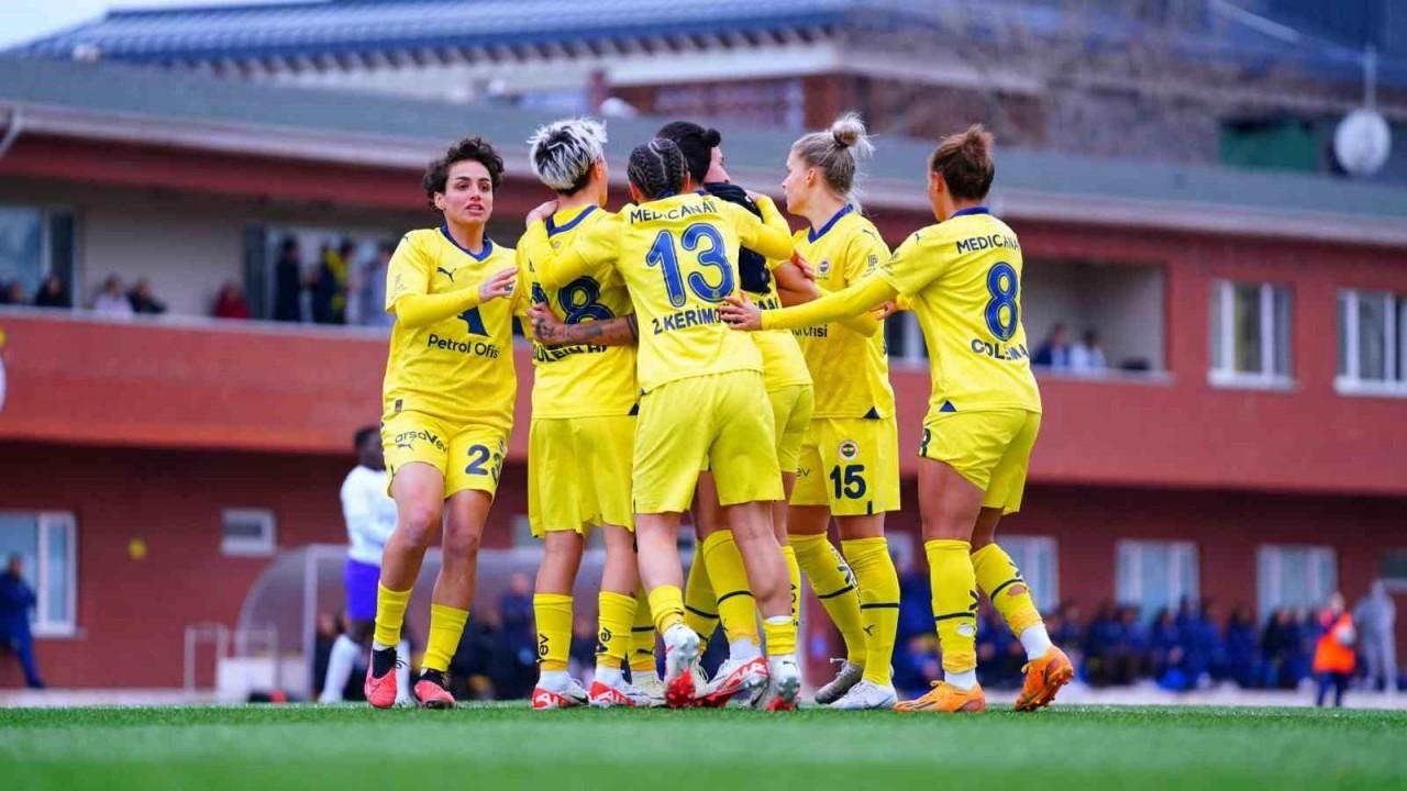 Turkcell Kadın Futbol Süper Ligi: Fenerbahçe: 2 - Karadeniz Ereğli Belediye Spor: 1