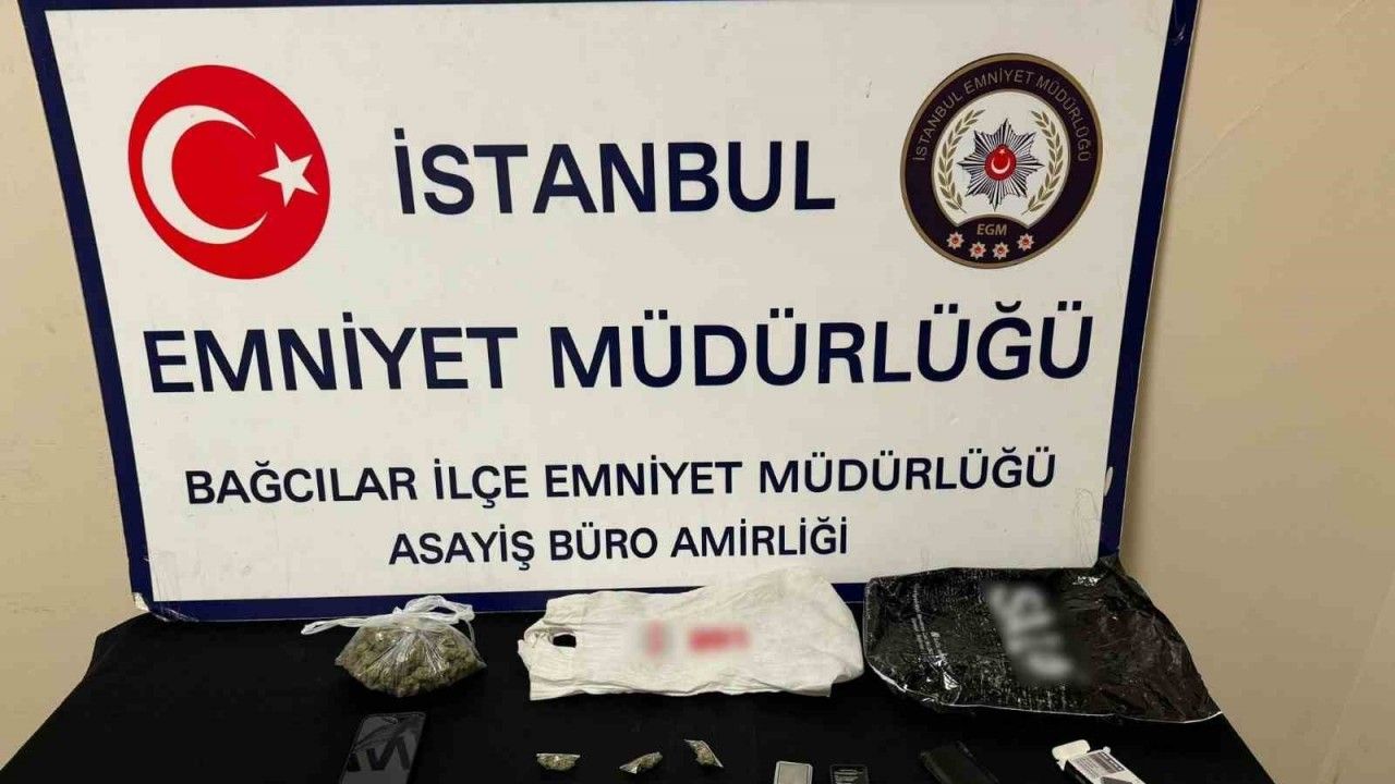 Bağcılar’da polisten uyuşturucu baskını