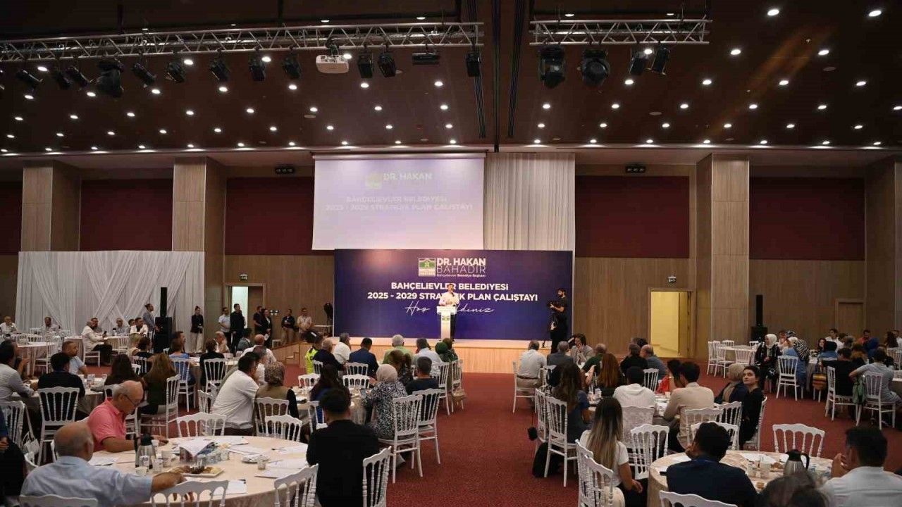 Bahçelievler Belediyesi ‘2025-2029 Yılları Stratejik Planı Çalıştayı’ düzenledi