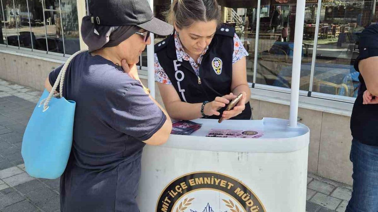 Polis’ten KADES bilgilendirme çalışması