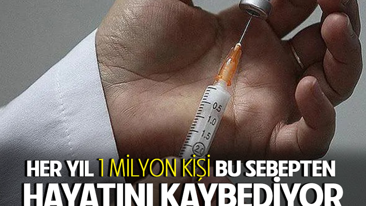 Her Yıl 1 Milyon Kişi Bu Sebepten Hayatını Kaybediyor