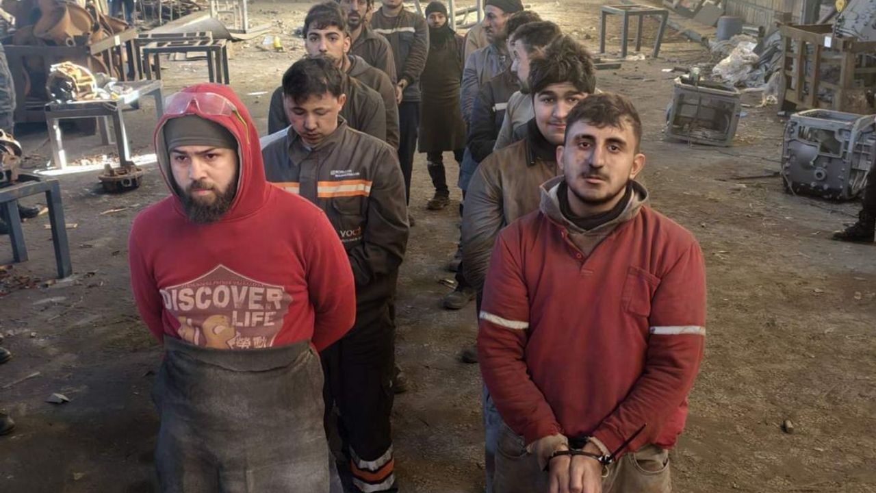 Bursa'da düzensiz göçmen operasyonu