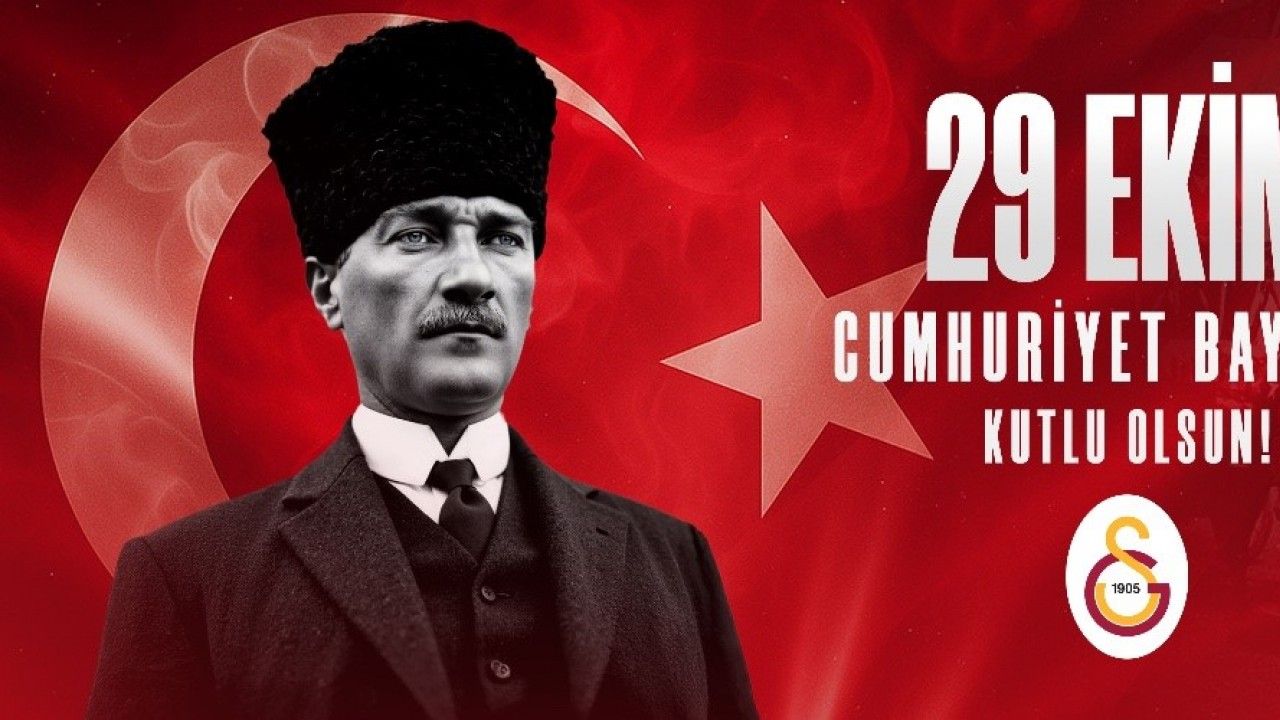 Spor camiasından 29 Ekim Cumhuriyet Bayramı mesajları