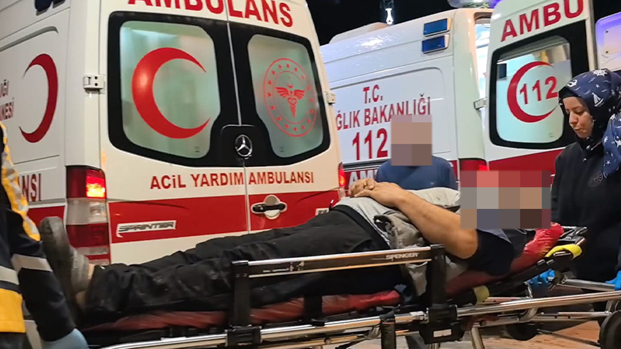 İnegöl'de ahır çatısından düşen adam ağır yaralandı