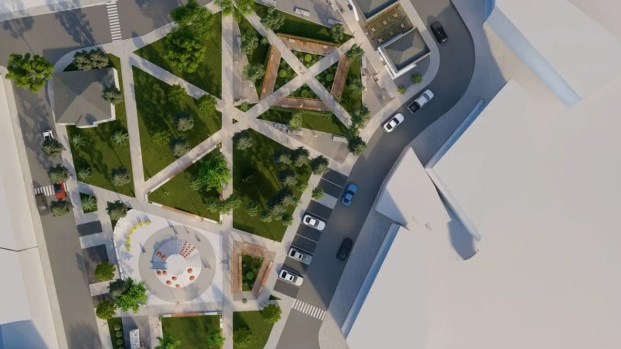 ALANYURT YENİ MEYDANINA KAVUŞUYOR! İNEGÖL BELEDİYESİ DÜĞMEYE BASTI