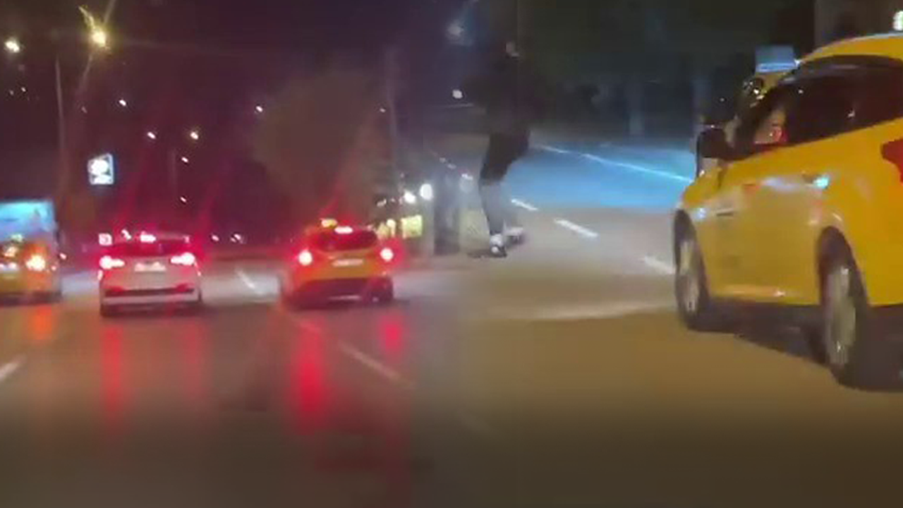 Bursa'da kovalamaca! Taksiciler korsanlara karşı...