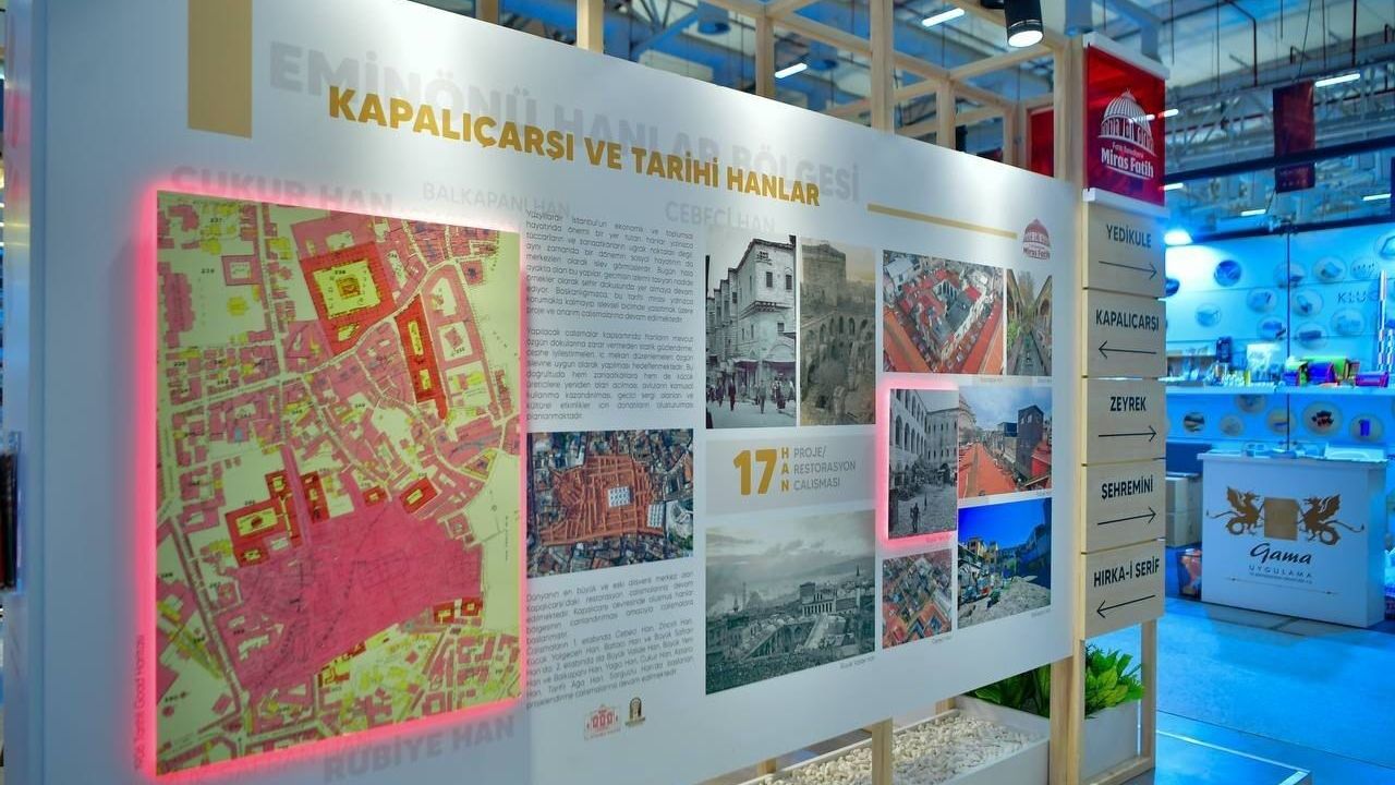 Fatih Belediyesi kültürel miras çalışmalarıyla Heritage İstanbul'da yerini aldı