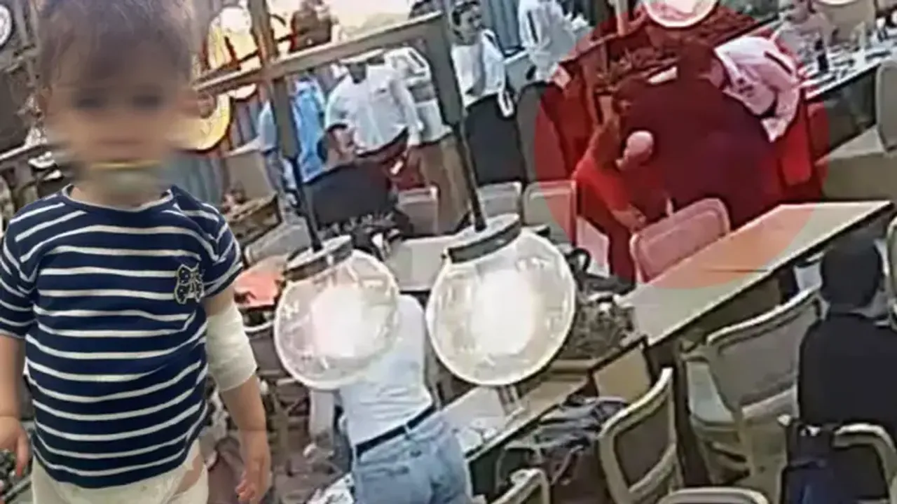 Restorandaki ’tereyağı şovu’ 2 yaşındaki bebeği yaktı