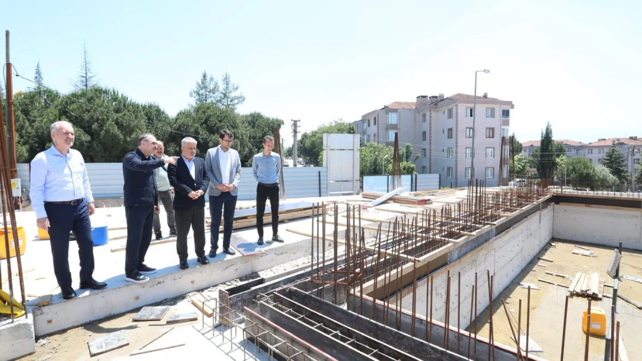 Bursa İnegöl’de Devam Eden Projeler Yerinde İncelendi