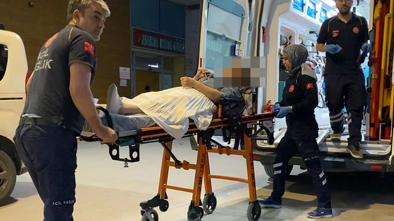 Bursa İnegöl'de motosiklet yayaya çarptı: 2 yaralı