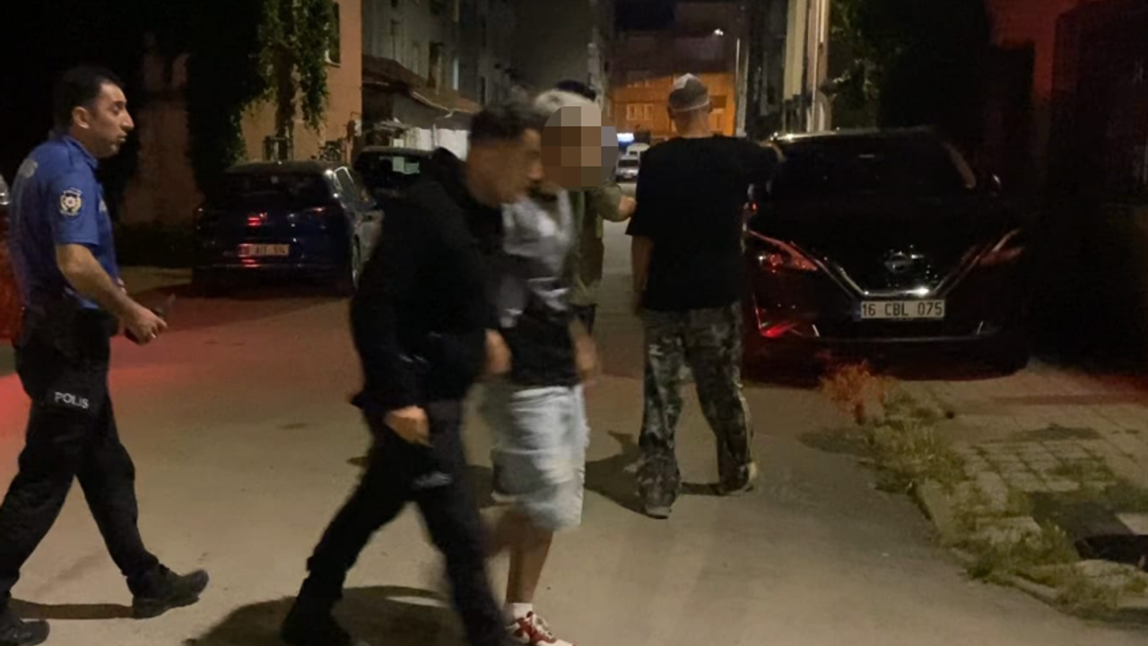 Bursa İnegöl'de silahlı park saldırganları yakalandı