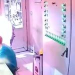 Demir çelik fabrikasındaki patlama anı kamerada