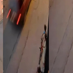 Bursa Osmangazi'de çocukların oynadığı sokağa drift atarak girdi, hızla uzaklaştı