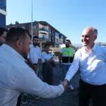 İnegöl Kozluca Bulvarı'nda asfalt kaplama çalışması başladı!
