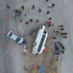 Kırıkkale’de işçi servisi ile otomobil çarpıştı: 14 yaralı