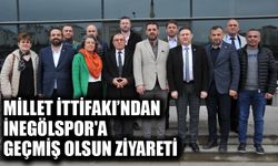 MİLLET İTTİFAKI’NDAN İNEGÖLSPOR'A GEÇMİŞ OLSUN ZİYARETİ