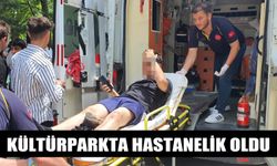 KÜLTÜRPARKTA HASTANELİK OLDU