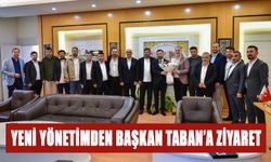 İNEGÖLSPOR YENİ YÖNETİMİNDEN BAŞKAN TABAN’A ZİYARET