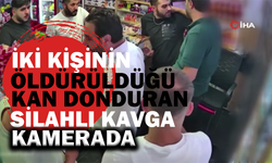 2  kişinin öldürüldüğü kan donduran silahlı kavga kamerada