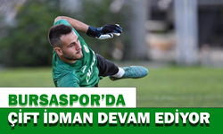 Bursaspor’da çift idmanlar devam ediyor