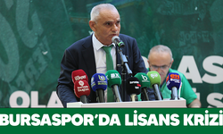 Bursaspor'da lisans krizi!