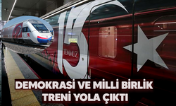 Türkiye Yüzyılı Kahramanları Temalı Demokrasi ve Milli Birlik Treni Yola Çıktı