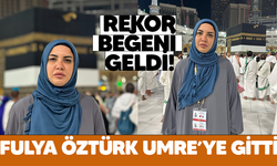 Fulya Öztürk Umre'ye gitti!