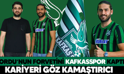 ORDU’NUN FORVETİNİ KAFKASSPOR KAPTI.. KARİYERİ GÖZ KAMAŞTIRICI