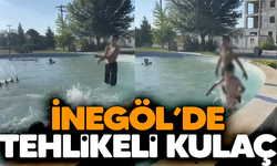 İnegöl'de tehlikeli kulaç