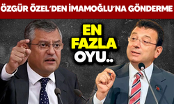 Özgür Özel'den İmamoğlu'na gönderme!