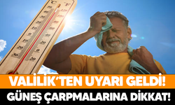 Valilik'ten kritik uyarı!