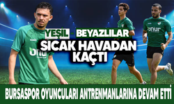 Bursaspor Oyuncuları Antrenmanlarına Devam Etti