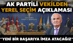 AK PARTİLİ VEKİLDEN YEREL SEÇİMLER AÇIKLAMASI..