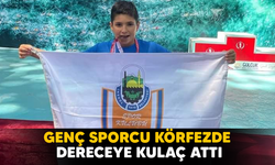 Genç Sporcu Körfezde Dereceye Kulaç Attı