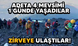 ADETA 4 MEVSİMİ 1 GÜNDE YAŞADILAR. ZİRVEYE ULAŞTILAR