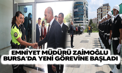 Emniyet Müdürü Zaimoğlu Bursa’da Yeni Görevine Başladı