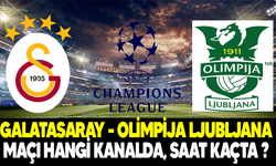 Galatasaray - Olimpija Ljubljana Maçı Hangi Kanalda, Saat Kaçta ?